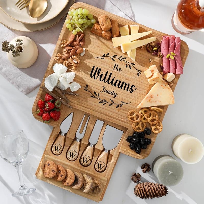 Christmas Charcuterie Board Set for Family