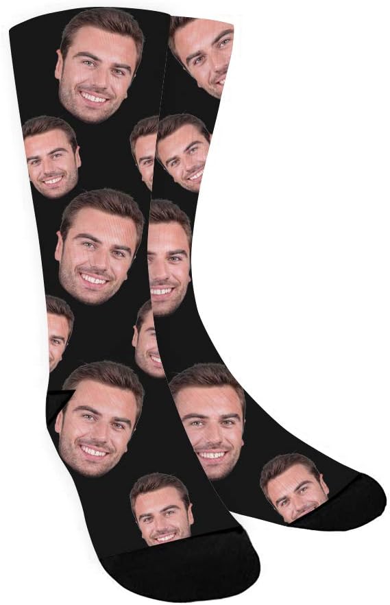 Personalized Photo Crew Socks for Men and Women