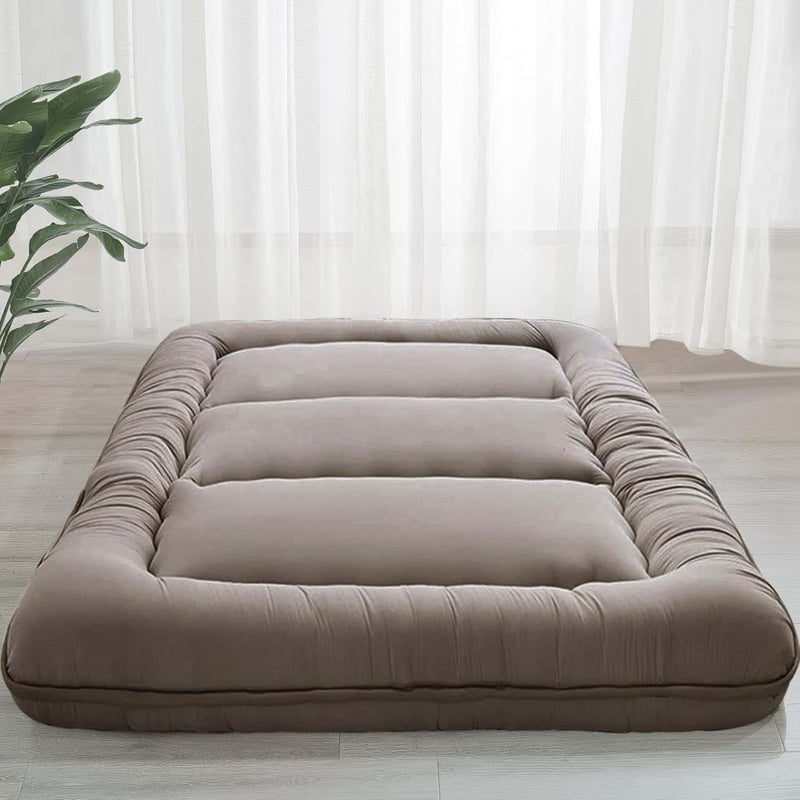 Japanese Foldable Futon Mattress, Extra Thick Twin