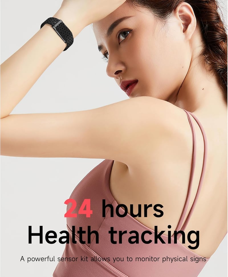 Smart Health Wristband with GPS Fitness Tracker