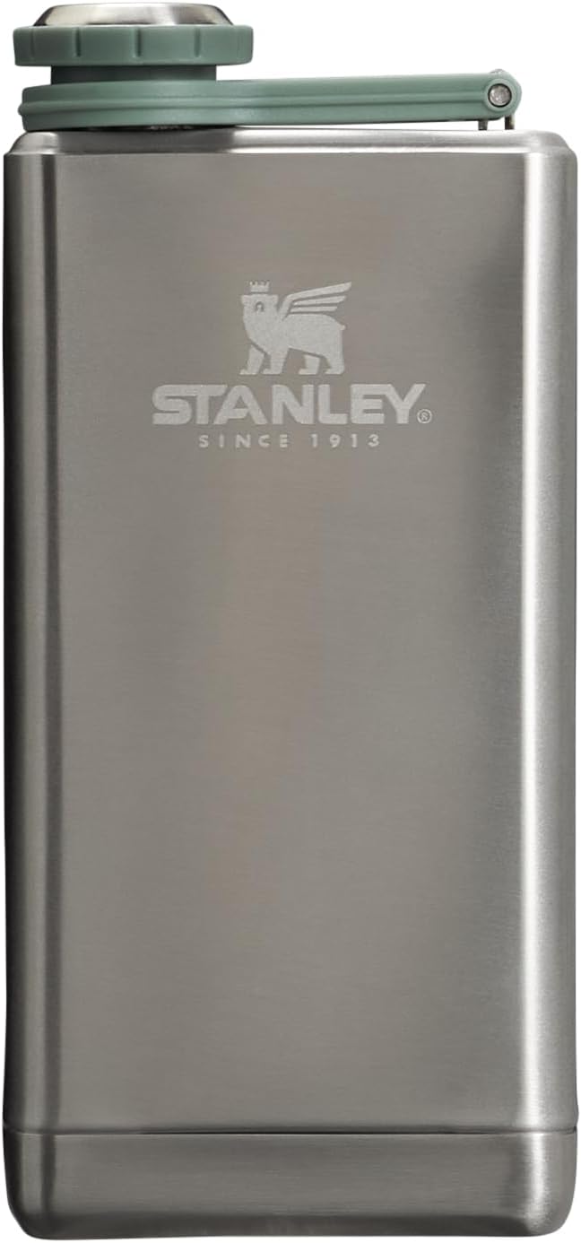 Adventure Flask - 8 oz Stainless Steel for Outdoor Use
