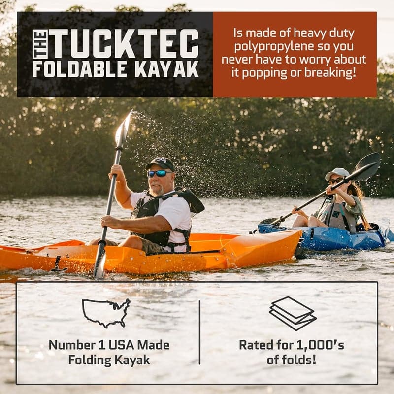 Foldable Kayak for Adults - Made in USA