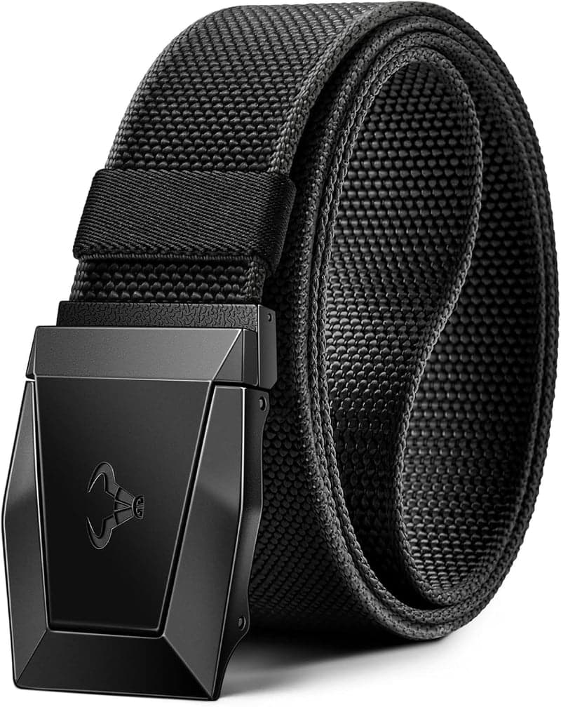 Tactical Belt for Men - Nylon Webbing, Quick Release