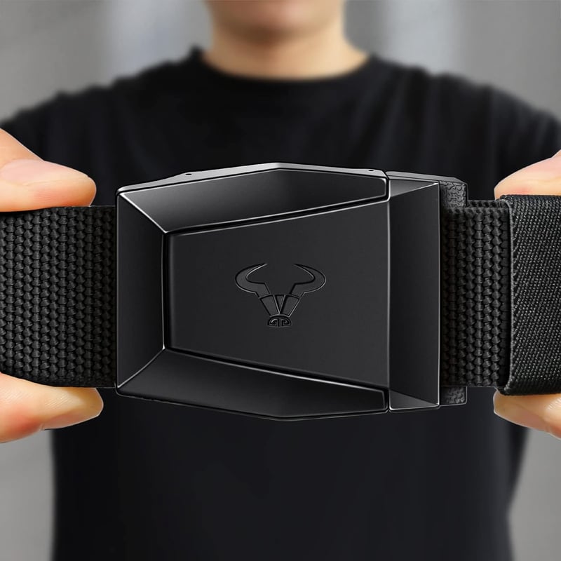 Tactical Belt for Men - Nylon Webbing, Quick Release