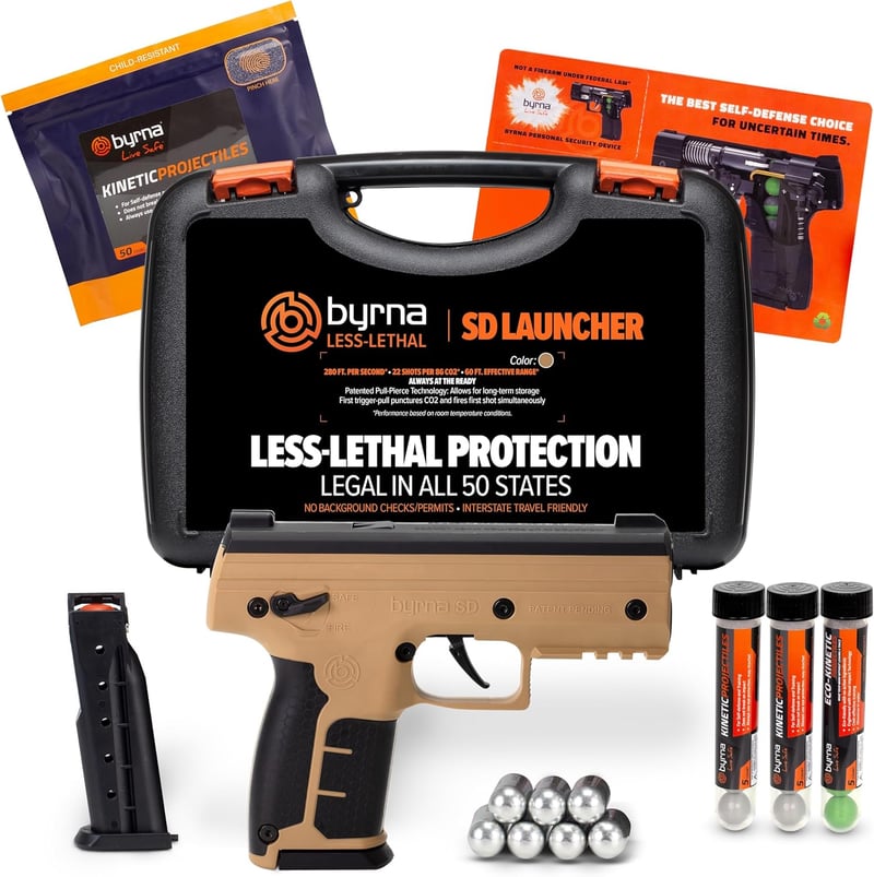 Kinetic Self-Defense Launcher Bundle, USA-Made