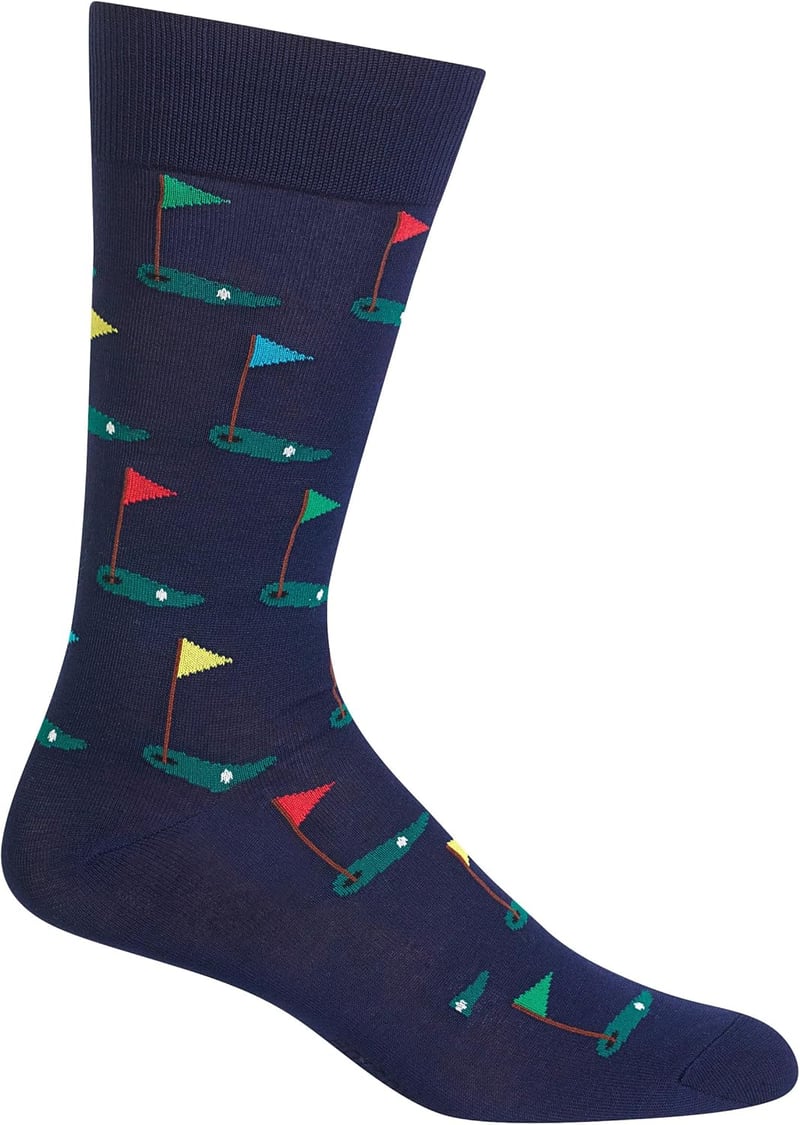 Men's Athletic Crew Socks - Fun Novelty Gift