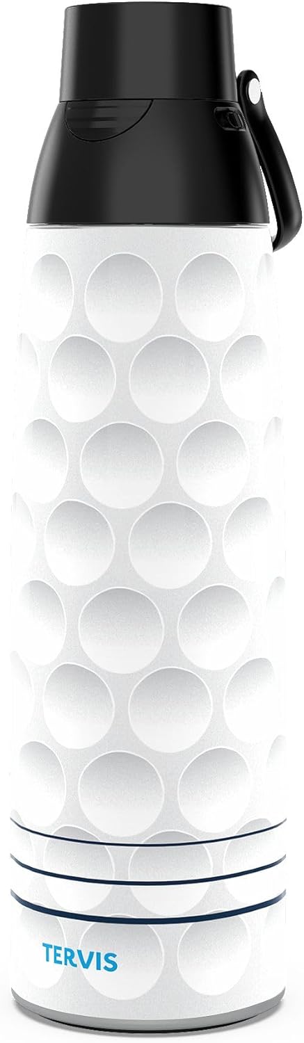Golf Textured Insulated Tumbler, 36oz Stainless Steel