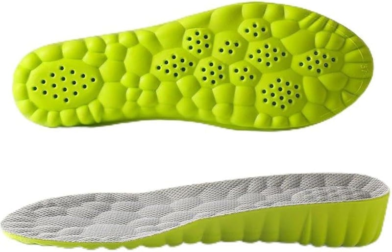 Height Increase Insoles for Men & Women, 4D Memory Foam Heel Lift