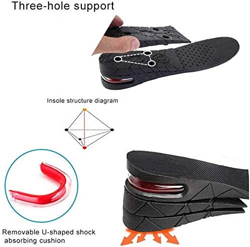 Height Increase 4-Layer Insoles for Men