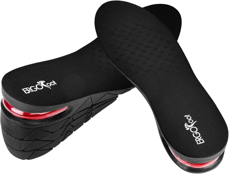 Height Increase Insoles, 3.54-inch Air Cushion