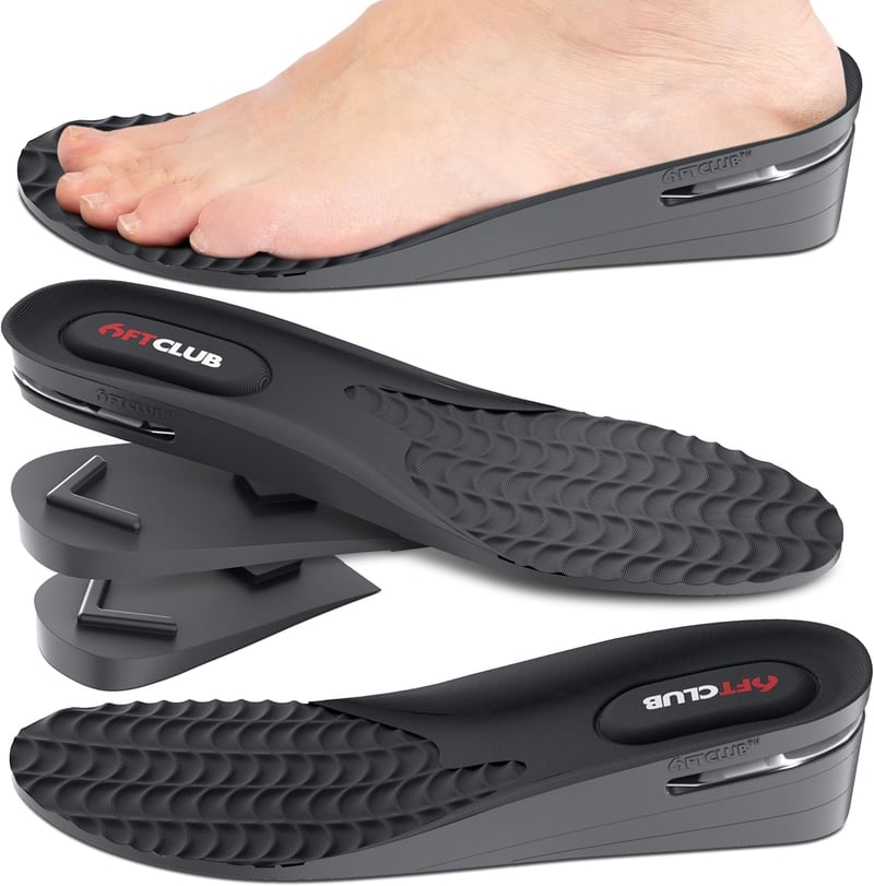 Men's 3-Layer Shoe Lifts (1.75