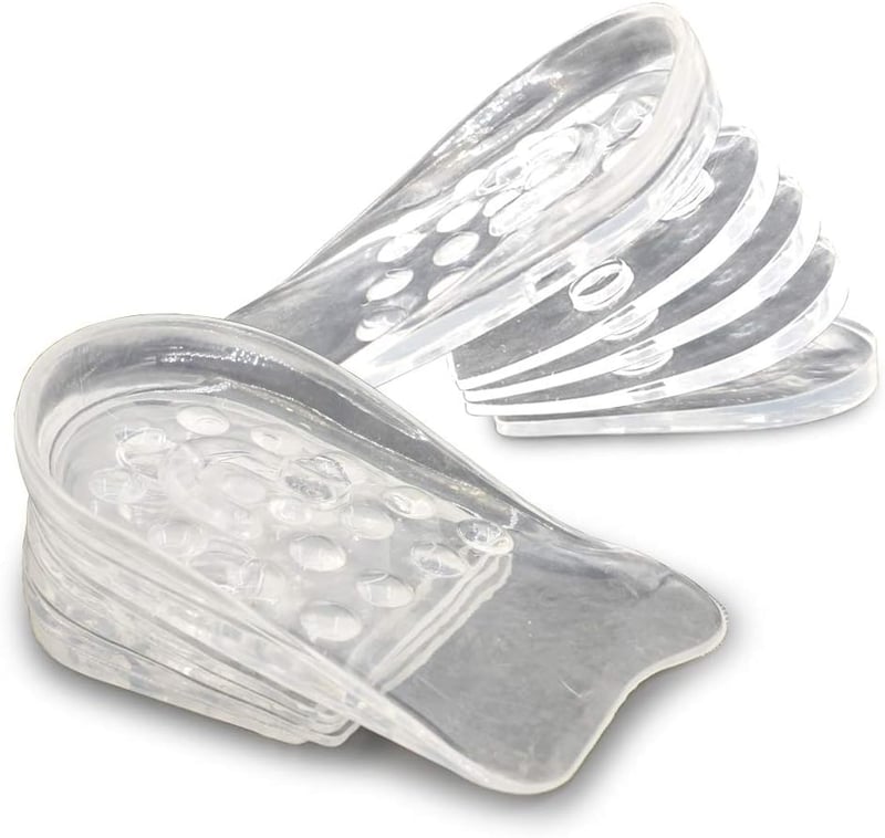 Height Increase Silicone Insoles for Men & Women