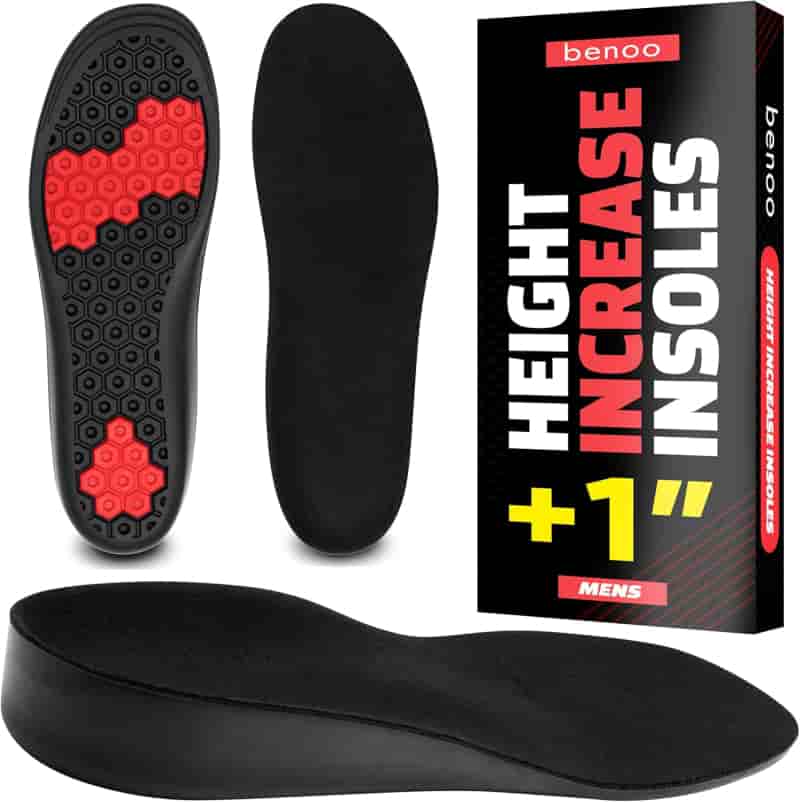 Men's 1-Inch Shoe Lift Insoles