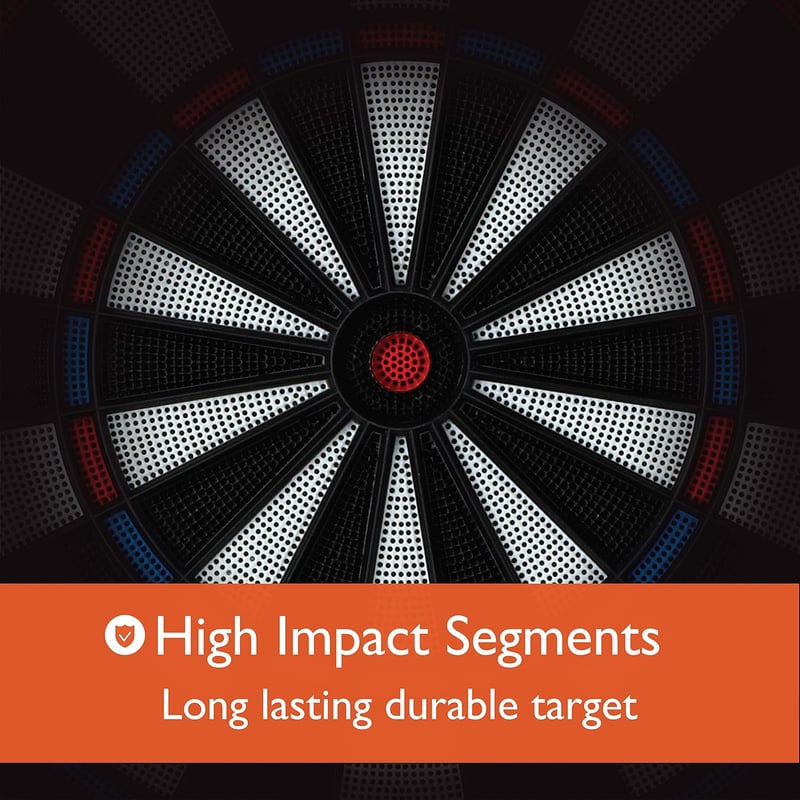 Fat Cat Mercury Electronic Dartboard with Cabinet and Scoreboard