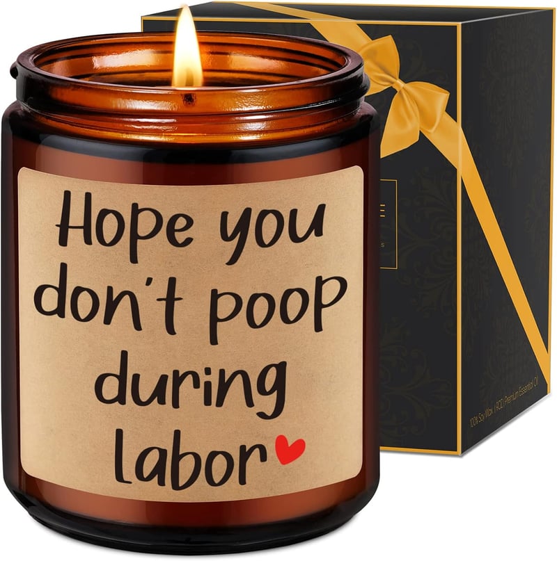 Baby Shower Candle for New Moms