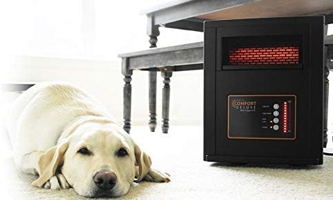 Infrared Space Heater with Remote, 1500W, Copper PTC