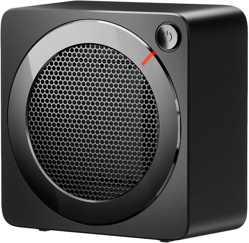 Mini Space Heater, 500W Portable Ceramic Desk Heater
