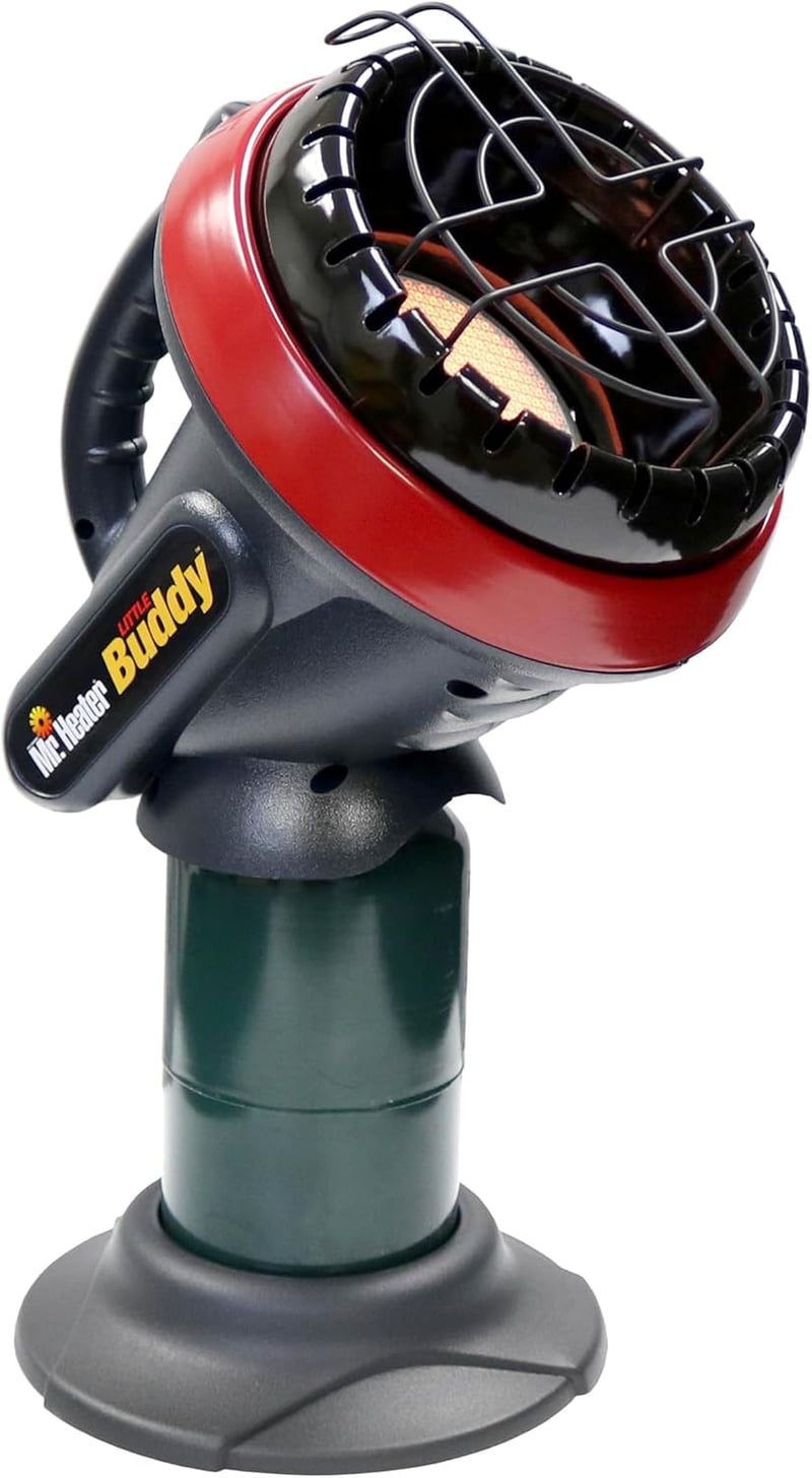 Indoor Safe Propane Heater, 3800 BTU, Tip-Over Protection