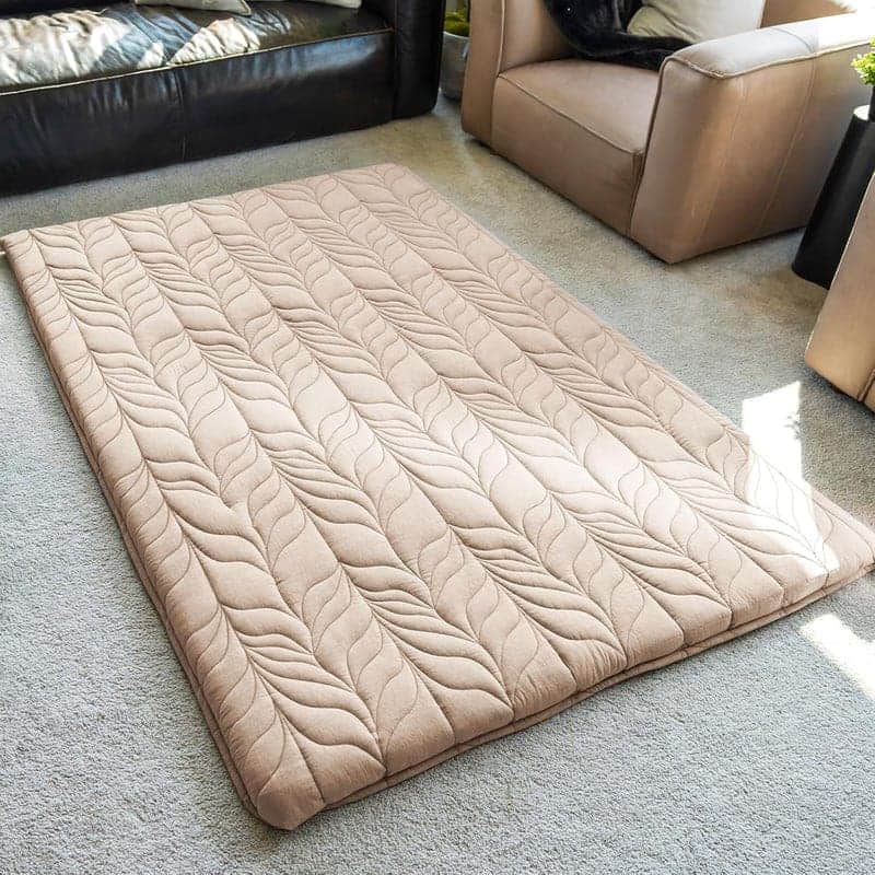 Japanese Cotton Floor Mattress – Full Size Coffee Roll-Up