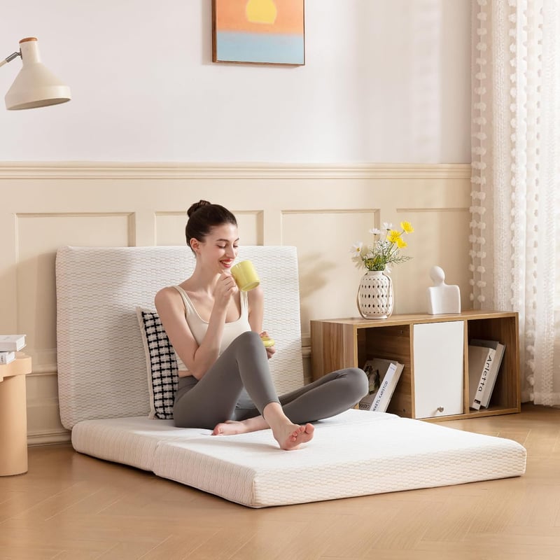 Travel Folding Memory Foam Mattress, 3