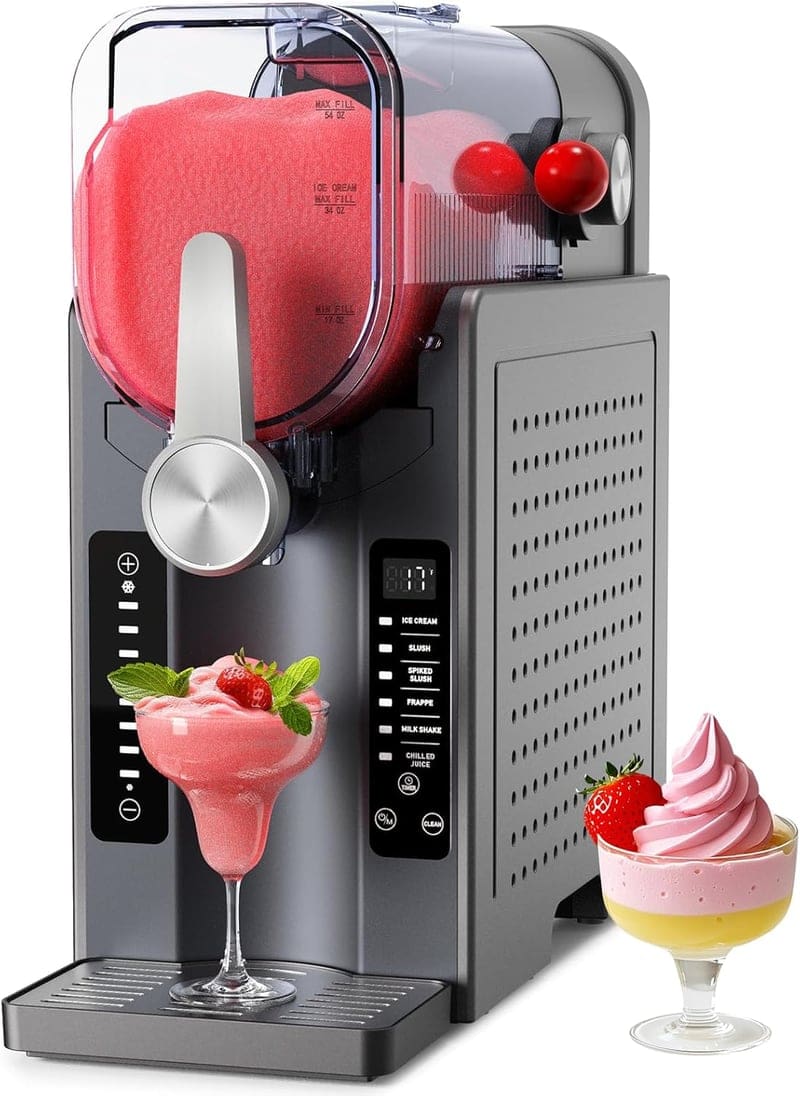Frozen Drink Maker with LED Display, 6 Programs for Margaritas & More