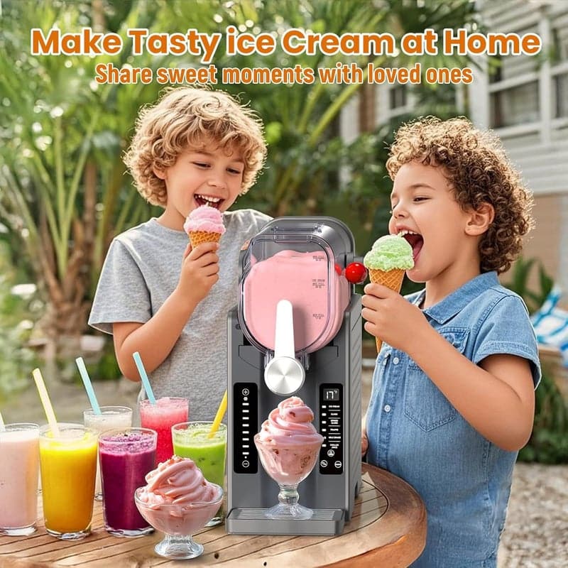 Frozen Drink Maker with LED Display, 6 Programs for Margaritas & More
