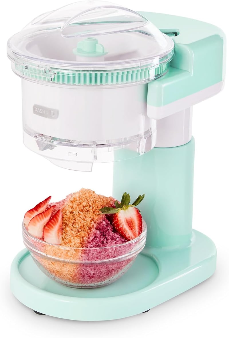 Shaved Ice & Slushie Maker with Stainless Steel Blades