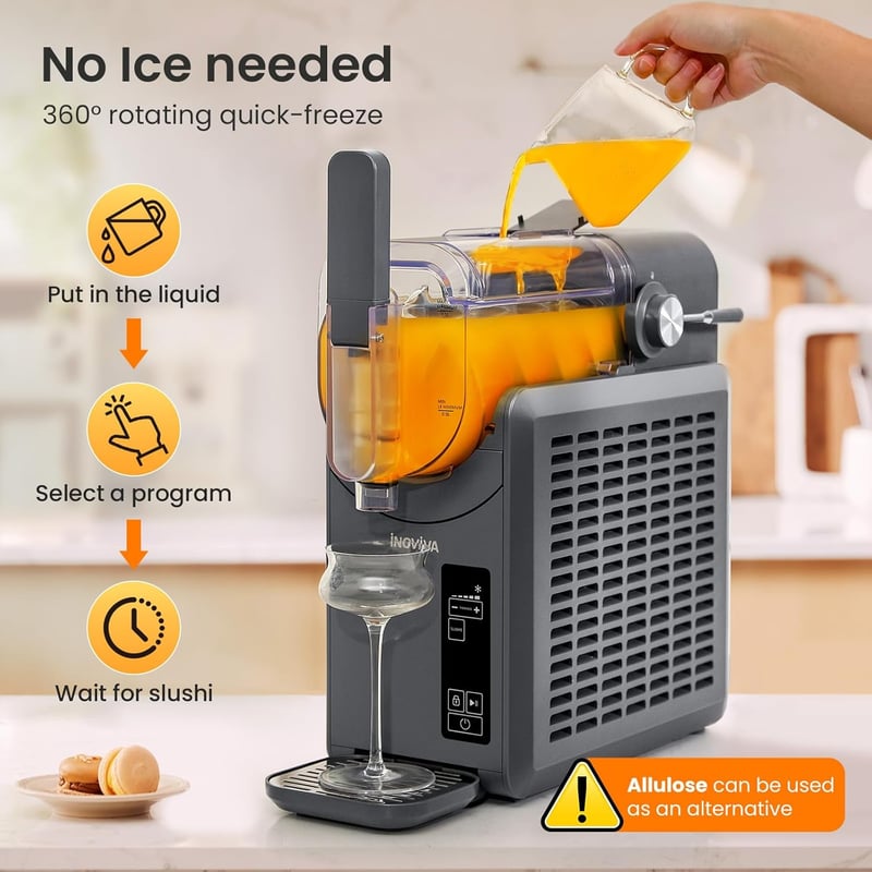 Frozen Drink Maker, 68 oz, Self-Cleaning, 5 Preset Modes, Home Use