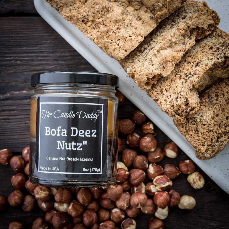 Scented Candle: Banana Nut & Hazelnut Vanilla, 6oz