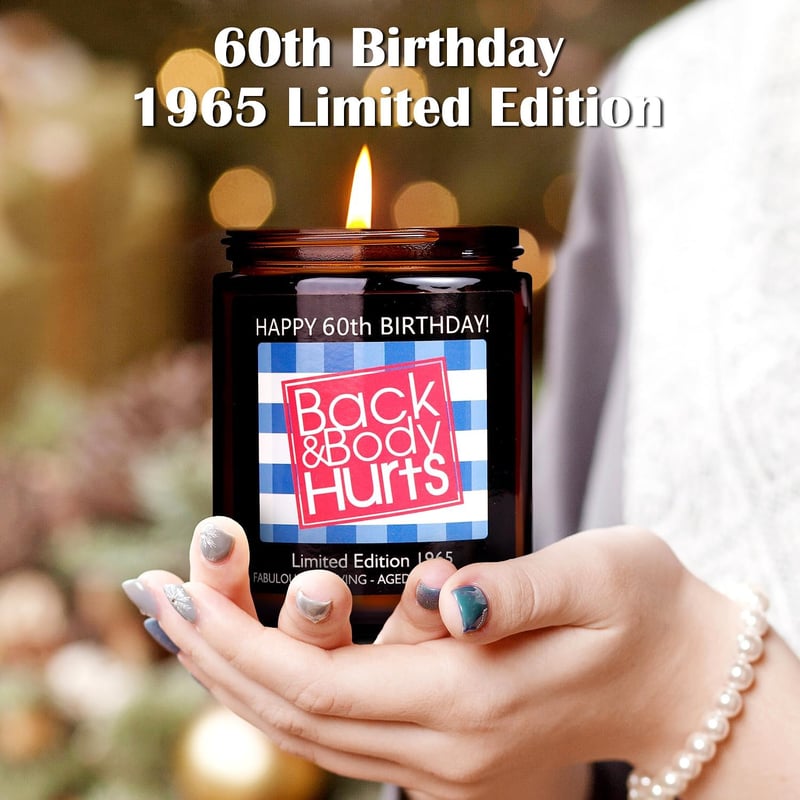 60th Birthday Gifts - Decorations for Women, Men, Family & Friends