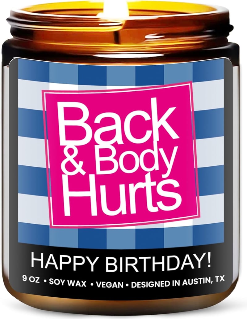 Funny Birthday Candle - Gift-Ready with Long-Lasting Scent