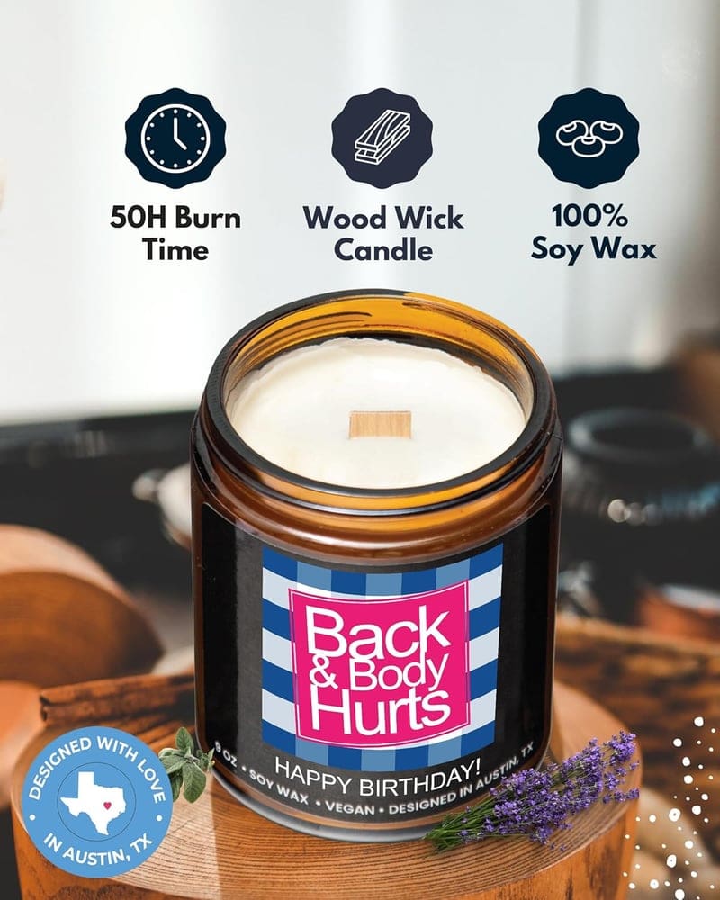 Funny Birthday Candle - Gift-Ready with Long-Lasting Scent
