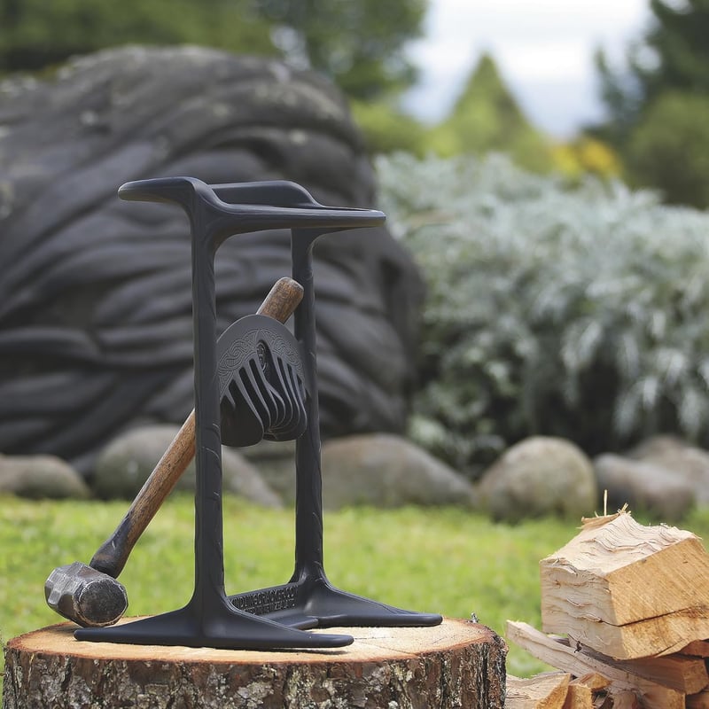 Firewood Splitter – Manual Kindling Cracker XL Log Wedge