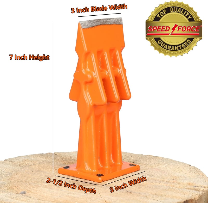 Firewood Kindling Splitter – Efficient Wedge Design