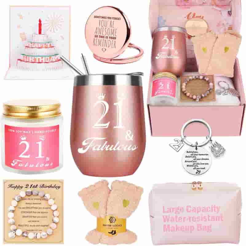 21st Birthday Gift Box for Women – Unique Gift Basket