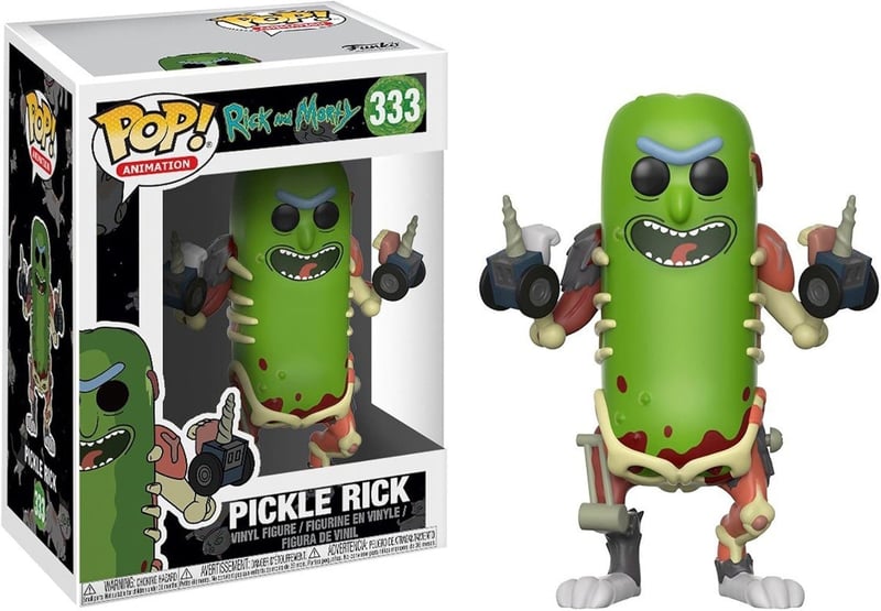 Rick and Morty Pickle Rick Funko POP Vinyl Figure Collectible