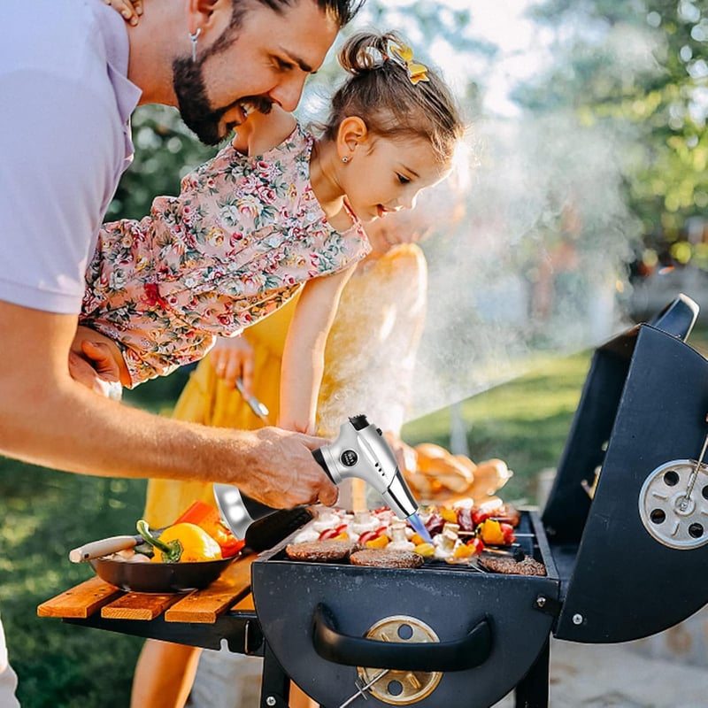 Cooking Torch with Adjustable Flame & Safety Lock