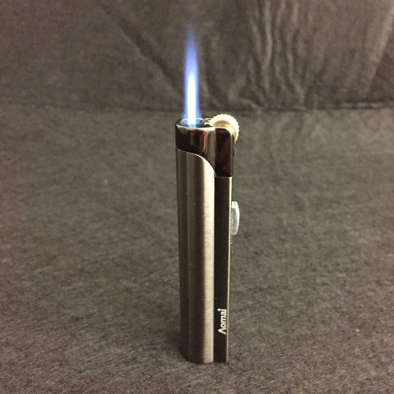 Jet Torch Windproof Cigar Lighter, Gray, No Gas