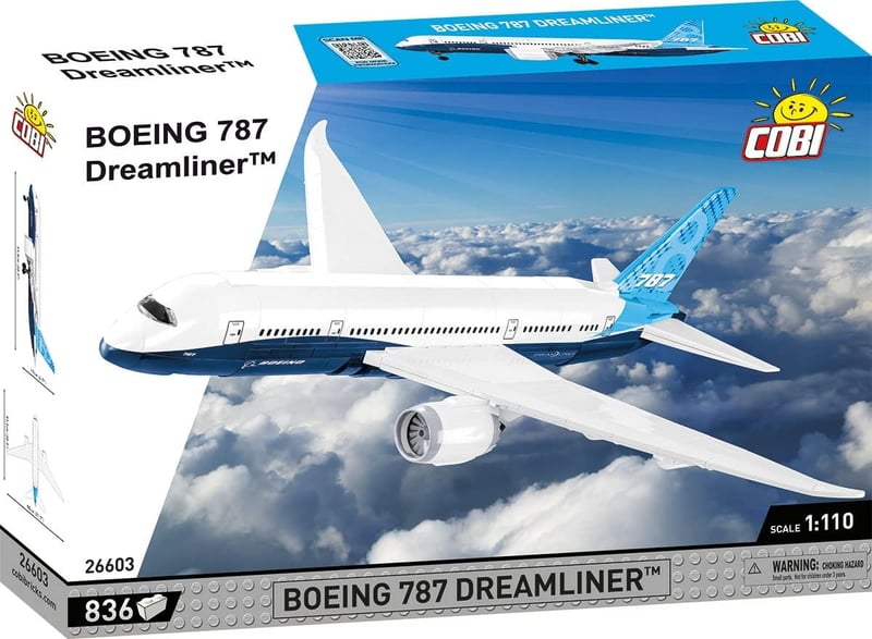Boeing 787-8 Dreamliner Model Plane Toy