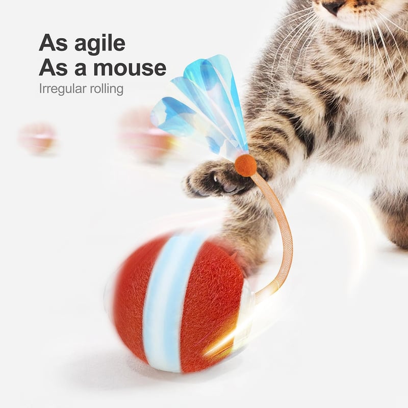 Interactive Motion Cat Ball for Indoor Cats
