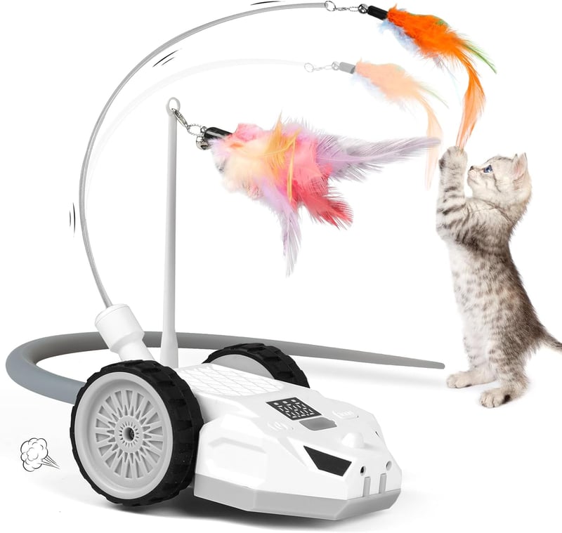 Smart Moving Electric Mouse for Cats