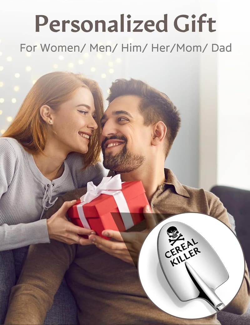 Father's Day Funny Cereal Spoon for Men