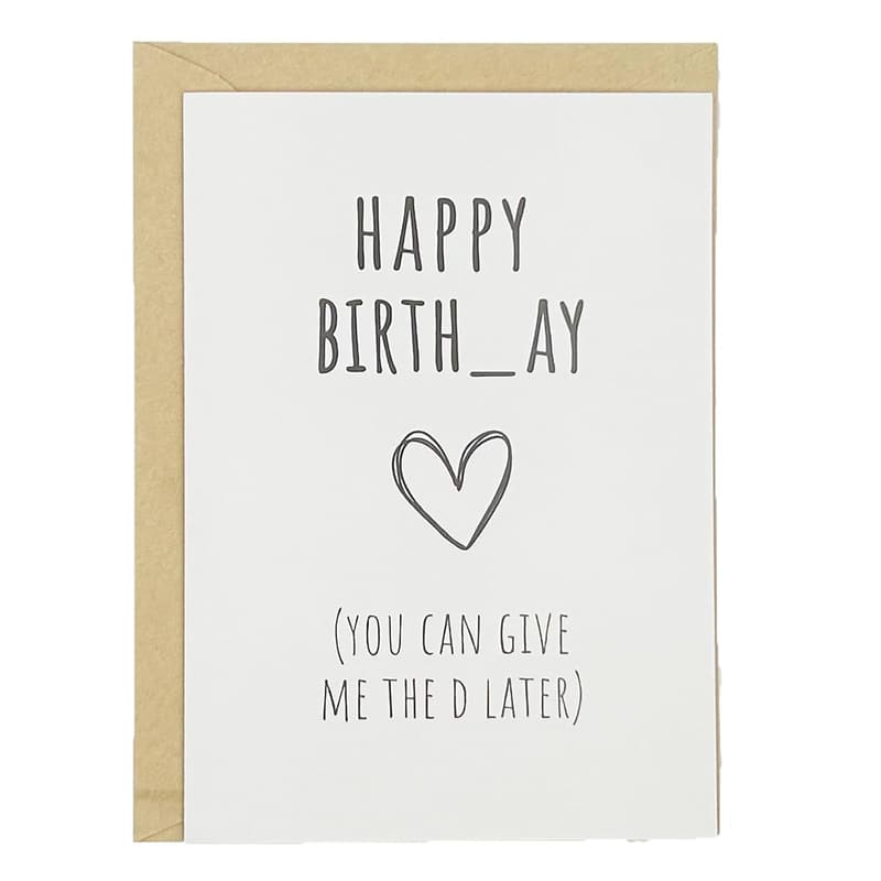 Birthday Card for Him, Funny & Humorous