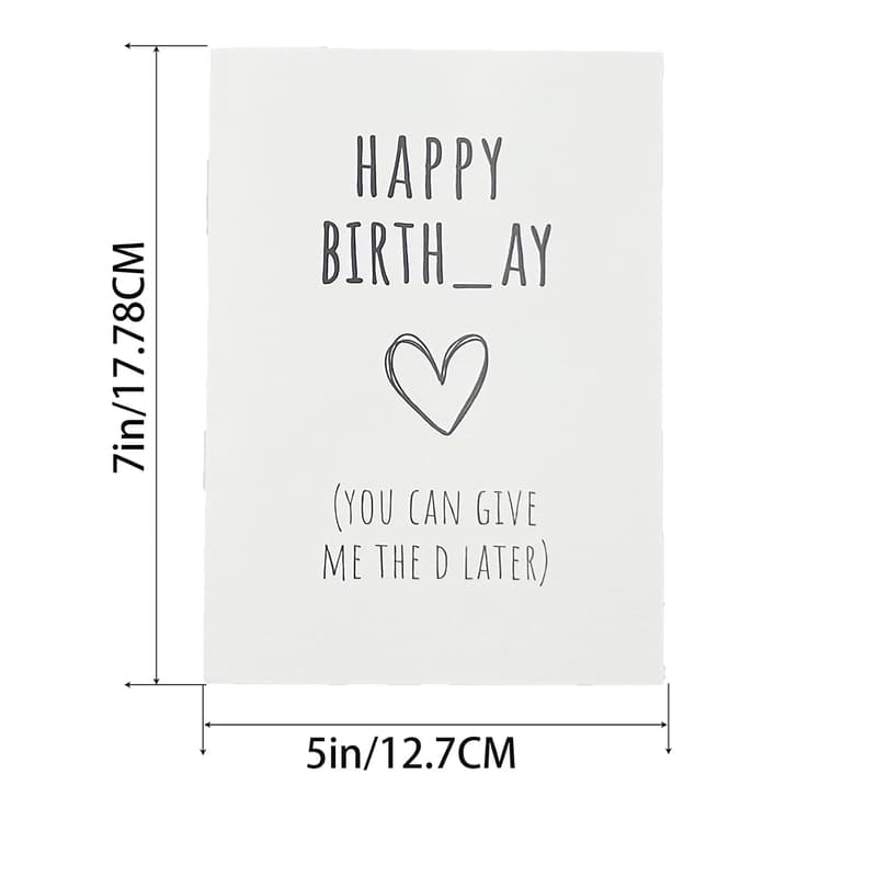 Birthday Card for Him, Funny & Humorous