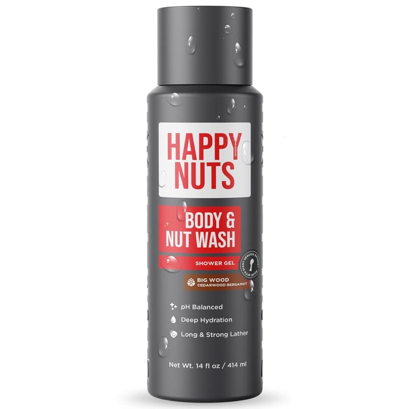 Men's Moisturizing Wood Body Wash
