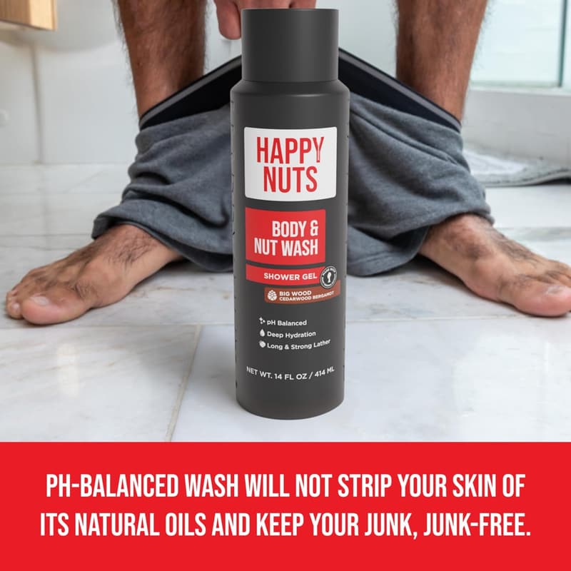 Men's Moisturizing Wood Body Wash