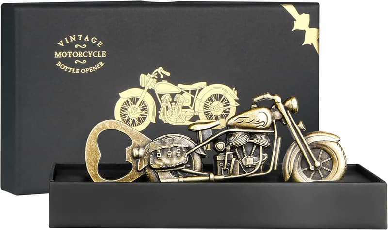 Birthday Motorcycle Beer Bottle Opener for Men