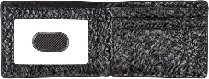 Men's Minimalist Leather Bifold Wallet