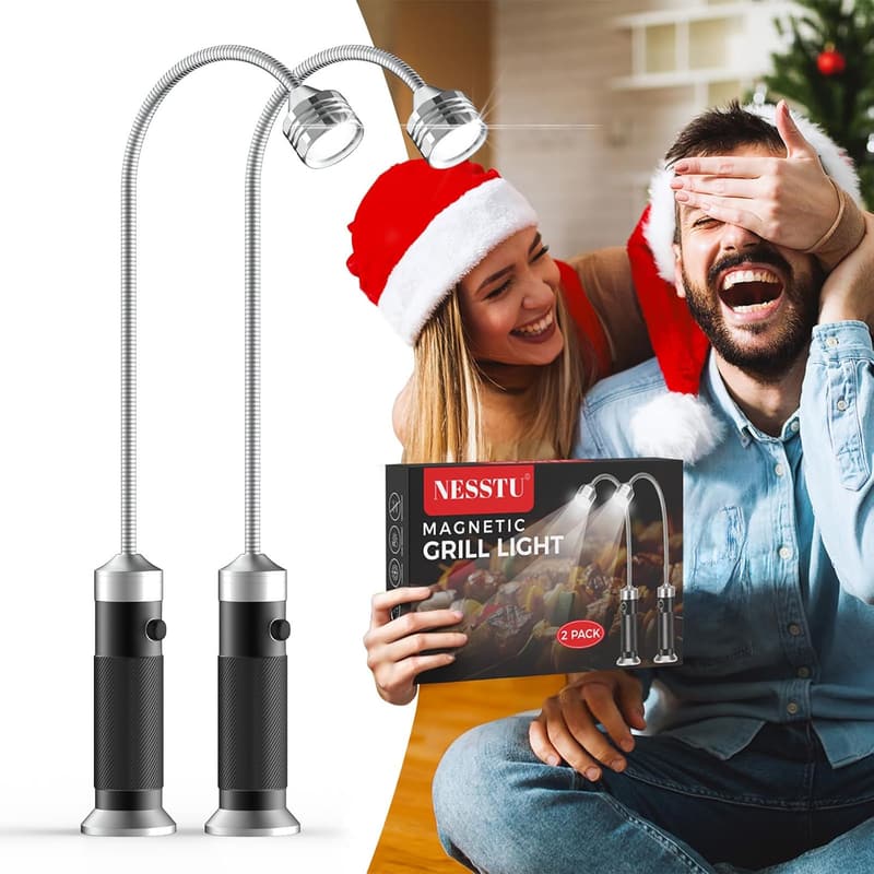 Father's Day Magnetic Grill Light Set for Men