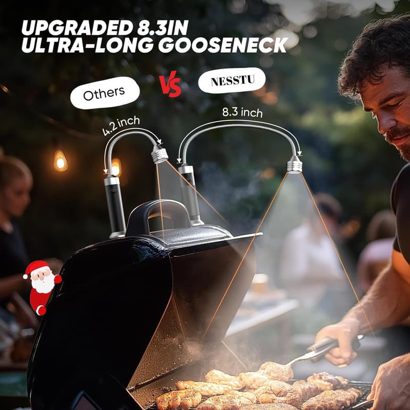 Father's Day Magnetic Grill Light Set for Men